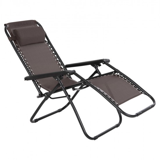 ΠΟΛΥΘΡΟΝΑ RELAX COMPANION HM5095.13 ΚΑΦΕ TEXTILENE-ΜΑΥΡΟ ΜΕΤΑΛΛΟ 67x145x110Υεκ.