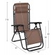 ΠΟΛΥΘΡΟΝΑ RELAX COMPANION HM5095.14 ΣΑΜΠΑΝΙ TEXTILENE-ΜΑΥΡΟ ΜΕΤΑΛΛΟ 67x145x110Υεκ.