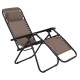 ΠΟΛΥΘΡΟΝΑ RELAX COMPANION HM5095.14 ΣΑΜΠΑΝΙ TEXTILENE-ΜΑΥΡΟ ΜΕΤΑΛΛΟ 67x145x110Υεκ.