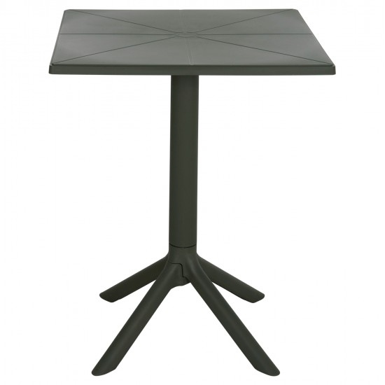ΤΡΑΠΕΖΙ ΠΟΛΥΠΡΟΠΥΛΕΝΙΟΥ ΤΕΤΡΑΓΩΝΟ TERRIN HM6125.15 DARK OLIVE 60x60x75Υεκ. ΤΡΑΠΕΖΙ ΠΟΛΥΠΡΟΠΥΛΕΝΙΟΥ ΤΕΤΡΑΓΩΝΟ TERRIN HM6125.15 DARK OLIVE 60x60x75Υεκ.