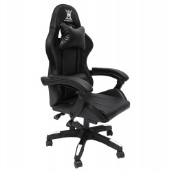 ΠΟΛΥΘΡΟΝΑ GAMING DARREN HM1203.10 ΜΑΥΡΟ-ΓΚΡΙ PVC & NYLON 60x60x120Υεκ.