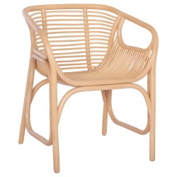 ΠΟΛΥΘΡΟΝΑ MEL ΕΣΩΤ. ΧΩΡΩΝ HM9954.01 ΦΥΣΙΚΟ RATTAN 62x57,5x79,5Υεκ.