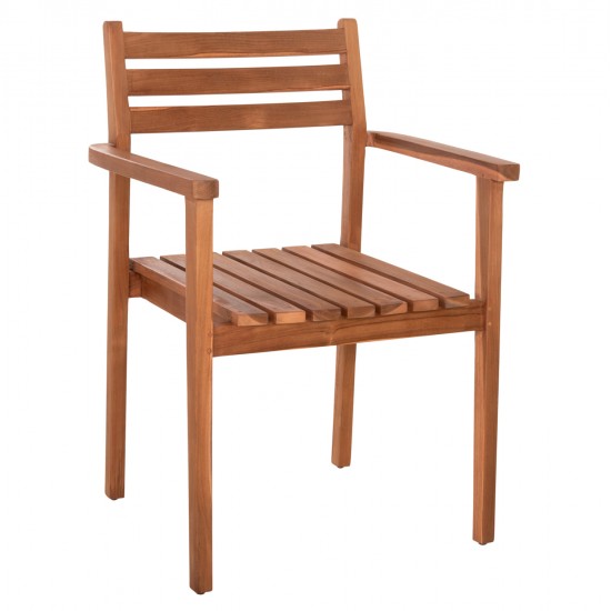 ΠΟΛΥΘΡΟΝΑ ΤΡΑΠΕΖΑΡΙΑΣ HENDER HM6329 ΞΥΛΟ ΤΕΑΚ ΣΕ ΦΥΣΙΚΟ 61x59x89Υεκ.