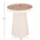 ΤΡΑΠΕΖΑΚΙ ΒΟΗΘΗΤΙΚΟ DENTON HM18023.02 MDF TOP ΦΥΣΙΚΟ ΞΥΛΟΥ-ΒΑΣΗ ΛΕΥΚΗ Φ45x51,5Υεκ. ΤΡΑΠΕΖΑΚΙ ΒΟΗΘΗΤΙΚΟ DENTON HM18023.02 MDF TOP ΦΥΣΙΚΟ ΞΥΛΟΥ-ΒΑΣΗ ΛΕΥΚΗ Φ45x51,5Υεκ.