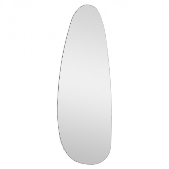 ΚΑΘΡΕΠΤΗΣ ΤΟΙΧΟΥ CRITHER HM4486.05 ΜΕ ΠΛΑΙΣΙΟ MDF ΣΕ WHITE MARBLE ΧΡΩΜΑ 49x140Υεκ.