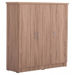 ΝΤΟΥΛΑΠΑ 3ΦΥΛΛΗ ΜΕ ΡΑΦΙΑ FUENTO HM2482.01 SONAMA OAK ΜΕΛΑΜΙΝΗ 120-116x40x123,5Υεκ.