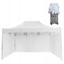 GAZEBO ΕΠΑΓΓΕΛΜΑΤΙΚΟ ΒΑΡΕΩΣ ΤΥΠΟΥ CRESSEN HM21098.01 ΠΤΥΣΣΟΜΕΝΟ ΑΛΟΥΜΙΝΙΟΥ 3x4,5x3,4Yμ