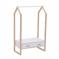 ΚΡΕΜΑΣΤΡΑ ΜΕ ΣΥΡΤΑΡΙ ΠΑΙΔΙΚH PEPE HM2492.03 ΜΕΛΑΜΙΝΗ-ΞΥΛΟ ΠΕΥΚΟΥ 80x40x125Υεκ