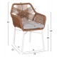 ΠΟΛΥΘΡΟΝΑ TOPIN HM6048.11 ΑΛΟΥΜΙΝΙΟ ΛΕΥΚΟ-P.E. RATTAN ΜΠΕΖ 59x63x81Υεκ ΠΟΛΥΘΡΟΝΑ TOPIN HM6048.11 ΑΛΟΥΜΙΝΙΟ ΛΕΥΚΟ-P.E. RATTAN ΜΠΕΖ 59x63x81Υεκ