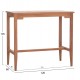 ΤΡΑΠΕΖΙ ΜΠΑΡ CRANSTON HM18111 ΞΥΛΟ ΤΕΑΚ--ΦΥΣΙΚΟ ΧΡΩΜΑ 120x60x105Υεκ. ΤΡΑΠΕΖΙ ΜΠΑΡ CRANSTON HM18111 ΞΥΛΟ ΤΕΑΚ--ΦΥΣΙΚΟ ΧΡΩΜΑ 120x60x105Υεκ.