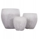 ΣΕΤ 3ΤΜΧ ΓΛΑΣΤΡΕΣ ΣΕΙΡΑ GARDENER HM4718 FIBERCLAY ΛΕΥΚΟ Φ55x54Υεκ ΣΕΤ 3ΤΜΧ ΓΛΑΣΤΡΕΣ ΣΕΙΡΑ GARDENER HM4718 FIBERCLAY ΛΕΥΚΟ Φ55x54Υεκ