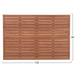 ΕΠΙΦΑΝΕΙΑ ΤΡΑΠΕΖΙΟΥ ΟΡΘΟΓΩΝΙΑ HM18138 ΞΥΛΟ TEAK--ΦΥΣΙΚΟ 120x80x4(πάχος)εκ.