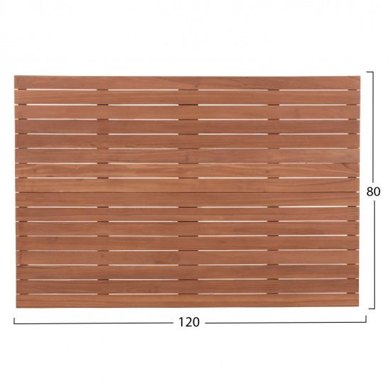 ΕΠΙΦΑΝΕΙΑ ΤΡΑΠΕΖΙΟΥ ΟΡΘΟΓΩΝΙΑ HM18138 ΞΥΛΟ TEAK--ΦΥΣΙΚΟ 120x80x4(πάχος)εκ. ΕΠΙΦΑΝΕΙΑ ΤΡΑΠΕΖΙΟΥ ΟΡΘΟΓΩΝΙΑ HM18138 ΞΥΛΟ TEAK--ΦΥΣΙΚΟ 120x80x4(πάχος)εκ.