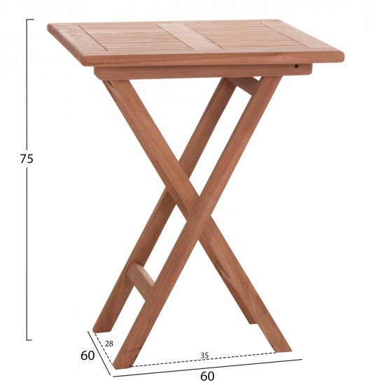 ΤΡΑΠΕΖΙ ΣΚΗΝΟΘΕΤΗ ΤΕΤΡΑΓΩΝΟ ERIS HM18118 ΞΥΛΟ TEAK--ΦΥΣΙΚΟ 60x60x75Υεκ. ΤΡΑΠΕΖΙ ΣΚΗΝΟΘΕΤΗ ΤΕΤΡΑΓΩΝΟ ERIS HM18118 ΞΥΛΟ TEAK--ΦΥΣΙΚΟ 60x60x75Υεκ.