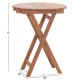 ΤΡΑΠΕΖΙ ΣΚΗΝΟΘΕΤΗ ΣΤΡΟΓΓΥΛΟ HEIDEL HM18120 ΞΥΛΟ TEAK--ΦΥΣΙΚΟ Φ60x75Υεκ. ΤΡΑΠΕΖΙ ΣΚΗΝΟΘΕΤΗ ΣΤΡΟΓΓΥΛΟ HEIDEL HM18120 ΞΥΛΟ TEAK--ΦΥΣΙΚΟ Φ60x75Υεκ.