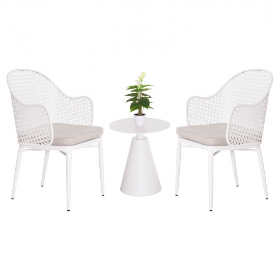 ΣΕΤ LOUNGE 3TMX ΕΞ.ΧΩΡΟΥ OREGO HM21106.02 ΑΛΟΥΜΙΝΙΟ ΣΕ ΛΕΥΚΟ ΣΕΤ LOUNGE 3TMX ΕΞ.ΧΩΡΟΥ OREGO HM21106.02 ΑΛΟΥΜΙΝΙΟ ΣΕ ΛΕΥΚΟ