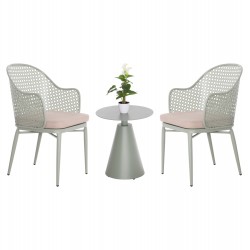 ΣΕΤ LOUNGE 3TMX ΕΞ.ΧΩΡΟΥ OREGO HM21106.06 ΑΛΟΥΜΙΝΙΟ ΣΕ ΦΥΣΤΙΚΙ