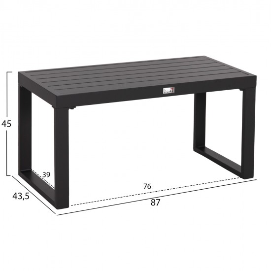 ΤΡΑΠΕΖΑΚΙ ΞΑΠΛΩΣΤΡΑΣ SENTRY HM6275.03 ΑΛΟΥΜΙΝΙΟ ΣΕ ΣΚΟΥΡΟ ΓΚΡΙ 87x43,5x45Υεκ. ΤΡΑΠΕΖΑΚΙ ΞΑΠΛΩΣΤΡΑΣ SENTRY HM6275.03 ΑΛΟΥΜΙΝΙΟ ΣΕ ΣΚΟΥΡΟ ΓΚΡΙ 87x43,5x45Υεκ.