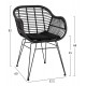ΣΕΤ ΤΡΑΠΕΖΑΡΙΑΣ 3ΤΜΧ HM11871 ΜΕΤΑΛΛΟ & RATTAN ΣΕ ΜΑΥΡΟ ΧΡΩΜΑ ΣΕΤ ΤΡΑΠΕΖΑΡΙΑΣ 3ΤΜΧ HM11871 ΜΕΤΑΛΛΟ & RATTAN ΣΕ ΜΑΥΡΟ ΧΡΩΜΑ