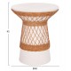 ΒΟΗΘΗΤΙΚΟ ΤΡΑΠΕΖΙ ΣΤΡΟΓΓΥΛΟ DELIA HM18167.02 FIBER CEMENT ΛΕΥΚΟ & RATTAN Φ40x45Υεκ ΒΟΗΘΗΤΙΚΟ ΤΡΑΠΕΖΙ ΣΤΡΟΓΓΥΛΟ DELIA HM18167.02 FIBER CEMENT ΛΕΥΚΟ & RATTAN Φ40x45Υεκ