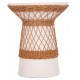 ΒΟΗΘΗΤΙΚΟ ΤΡΑΠΕΖΙ ΣΤΡΟΓΓΥΛΟ DELIA HM18167.02 FIBER CEMENT ΛΕΥΚΟ & RATTAN Φ40x45Υεκ ΒΟΗΘΗΤΙΚΟ ΤΡΑΠΕΖΙ ΣΤΡΟΓΓΥΛΟ DELIA HM18167.02 FIBER CEMENT ΛΕΥΚΟ & RATTAN Φ40x45Υεκ