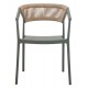 ΠΟΛΥΘΡΟΝΑ ΠΟΛΥΠΡΟΠΥΛΕΝΙΟΥ BOGI HM6240.05 OLIVE GREEN--P.P. ΜΠΕΖ ΣΧΟΙΝΙ 56,5x53x80Υεκ