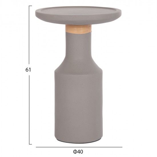 ΒΟΗΘΗΤΙΚΟ ΤΡΑΠΕΖΙ TRED(T) HM18169.03 FIBER CEMENT ΓΚΡΙ-ΦΥΣΙΚΟ RATTAN--Φ40x61Υεκ. ΒΟΗΘΗΤΙΚΟ ΤΡΑΠΕΖΙ TRED(T) HM18169.03 FIBER CEMENT ΓΚΡΙ-ΦΥΣΙΚΟ RATTAN--Φ40x61Υεκ.