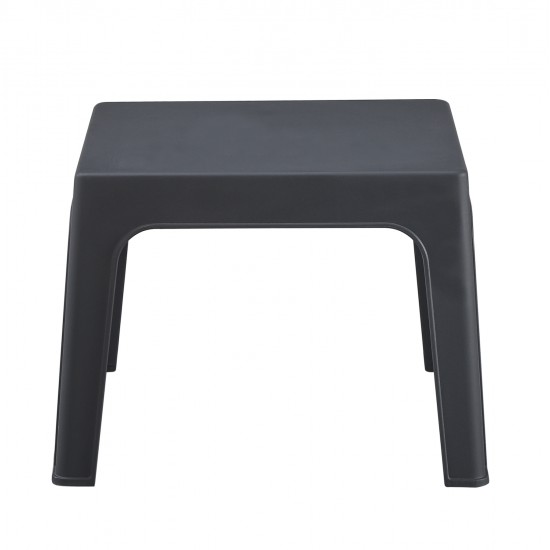 ΤΡΑΠΕΖΑΚΙ ΤΕΤΡΑΓΩΝΟ SLEEK HM6371.10 ΠΟΛΥΠΡΟΠΥΛΕΝΙΟ ΣΕ ΣΚΟΥΡΟ ΓΚΡΙ 49.5x49.5x40Υεκ. ΤΡΑΠΕΖΑΚΙ ΤΕΤΡΑΓΩΝΟ SLEEK HM6371.10 ΠΟΛΥΠΡΟΠΥΛΕΝΙΟ ΣΕ ΣΚΟΥΡΟ ΓΚΡΙ 49.5x49.5x40Υεκ.