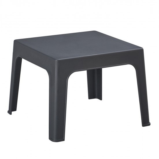 ΤΡΑΠΕΖΑΚΙ ΤΕΤΡΑΓΩΝΟ SLEEK HM6371.10 ΠΟΛΥΠΡΟΠΥΛΕΝΙΟ ΣΕ ΣΚΟΥΡΟ ΓΚΡΙ 49.5x49.5x40Υεκ. ΤΡΑΠΕΖΑΚΙ ΤΕΤΡΑΓΩΝΟ SLEEK HM6371.10 ΠΟΛΥΠΡΟΠΥΛΕΝΙΟ ΣΕ ΣΚΟΥΡΟ ΓΚΡΙ 49.5x49.5x40Υεκ.