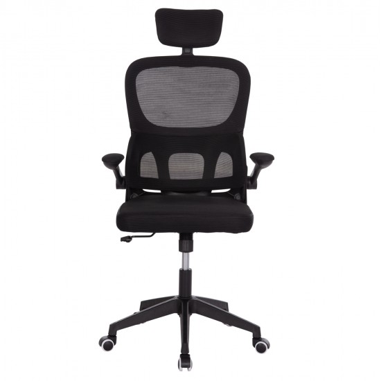 ΚΑΡΕΚΛΑ ΓΡΑΦΕΙΟΥ BASTON HM18236.01 ΜΑΥΡΟ MESH & PP ΣΚΕΛΕΤΟΣ 64x60x117-127Υεκ. ΚΑΡΕΚΛΑ ΓΡΑΦΕΙΟΥ BASTON HM18236.01 ΜΑΥΡΟ MESH & PP ΣΚΕΛΕΤΟΣ 64x60x117-127Υεκ.
