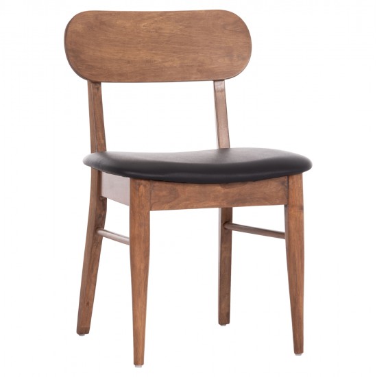 KΑΡΕΚΛΑ ΤΡΑΠΕΖΑΡΙΑΣ SEKOR HM9945.03 ΚΑΡΥΔΙ RUBBERWOOD-ΜΑΥΡΟ PU 51x48x79Υεκ KΑΡΕΚΛΑ ΤΡΑΠΕΖΑΡΙΑΣ SEKOR HM9945.03 ΚΑΡΥΔΙ RUBBERWOOD-ΜΑΥΡΟ PU 51x48x79Υεκ