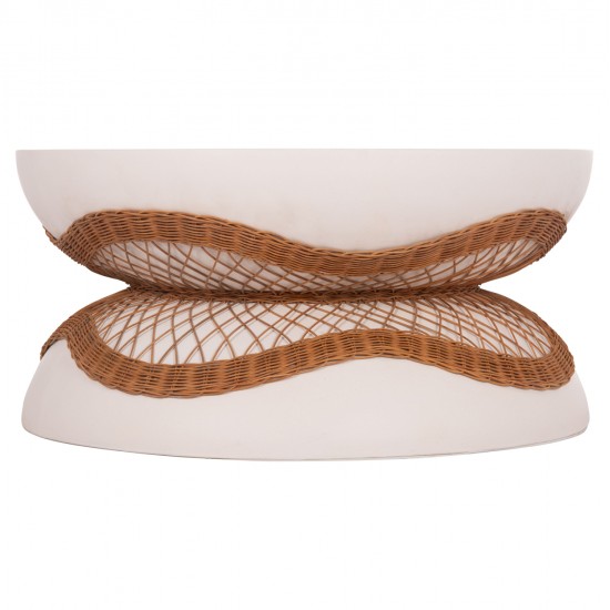 ΤΡΑΠΕΖΙ ΣΑΛΟΝΙΟΥ ANNA HM18157.02 FIBER CEMENT ΛΕΥΚΟ-ΦΥΣΙΚΟ RATTAN--Φ92x44.5Υεκ ΤΡΑΠΕΖΙ ΣΑΛΟΝΙΟΥ ANNA HM18157.02 FIBER CEMENT ΛΕΥΚΟ-ΦΥΣΙΚΟ RATTAN--Φ92x44.5Υεκ