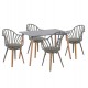 ΣΕΤ ΤΡΑΠΕΖΑΡΙΑΣ 5ΤΜΧ ANAIS HM21176 MDF TOP ΣΕ ΓΚΡΙ--P.P. & PU ΣΕ ΓΚΡΙ ΣΕΤ ΤΡΑΠΕΖΑΡΙΑΣ 5ΤΜΧ ANAIS HM21176 MDF TOP ΣΕ ΓΚΡΙ--P.P. & PU ΣΕ ΓΚΡΙ