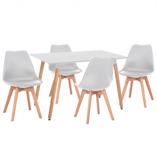 ΣΕΤ ΤΡΑΠΕΖΑΡΙΑΣ 5ΤΜΧ VEGAS HM21184 MDF TOP ΣΕ ΛΕΥΚΟ--ΠΟΔΙΑ ΟΞΙΑΣ ΣΕΤ ΤΡΑΠΕΖΑΡΙΑΣ 5ΤΜΧ VEGAS HM21184 MDF TOP ΣΕ ΛΕΥΚΟ--ΠΟΔΙΑ ΟΞΙΑΣ