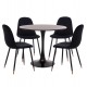 ΣΕΤ ΤΡΑΠΕΖΑΡΙΑΣ 5ΤΜΧ BROLIN HM21191 MDF TOP-ΜΕΤΑΛΛΙΚΑ ΠΟΔΙΑ-ΒΕΛΟΥΔΟ--ΜΑΥΡΟ ΣΕΤ ΤΡΑΠΕΖΑΡΙΑΣ 5ΤΜΧ BROLIN HM21191 MDF TOP-ΜΕΤΑΛΛΙΚΑ ΠΟΔΙΑ-ΒΕΛΟΥΔΟ--ΜΑΥΡΟ