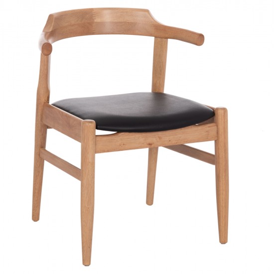 ΠΟΛΥΘΡΟΝΑ CERSEI HM9946.01 RUBBERWOOD ΣΕ LIGHT OAK & PU ΣΕ ΜΑΥΡΟ 57x53x72Υεκ ΠΟΛΥΘΡΟΝΑ CERSEI HM9946.01 RUBBERWOOD ΣΕ LIGHT OAK & PU ΣΕ ΜΑΥΡΟ 57x53x72Υεκ