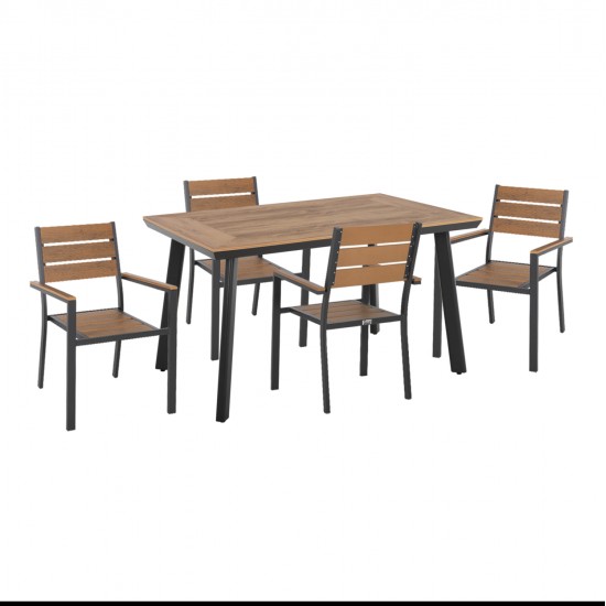ΣΕΤ ΤΡΑΠΕΖΑΡΙΑΣ TABER HM21197 ΤΡΑΠΕΖΙ & 4 ΠΟΛΥΘΡΟΝΕΣ-ΑΛΟΥΜΙΝΙΟ & POLYWOOD-ΑΝΘΡΑΚΙ ΣΕΤ ΤΡΑΠΕΖΑΡΙΑΣ TABER HM21197 ΤΡΑΠΕΖΙ & 4 ΠΟΛΥΘΡΟΝΕΣ-ΑΛΟΥΜΙΝΙΟ & POLYWOOD-ΑΝΘΡΑΚΙ