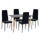 ΣΕΤ ΤΡΑΠΕΖΑΡΙΑΣ 5ΤΜΧ MINIMAL HM21173 MDF TOP ΜΑΥΡΟ-ΒΕΛΟΥΔΟ & ΜΕΤΑΛΛΟ ΜΑΥΡΟ ΣΕΤ ΤΡΑΠΕΖΑΡΙΑΣ 5ΤΜΧ MINIMAL HM21173 MDF TOP ΜΑΥΡΟ-ΒΕΛΟΥΔΟ & ΜΕΤΑΛΛΟ ΜΑΥΡΟ