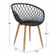 ΣΕΤ ΤΡΑΠΕΖΑΡΙΑΣ 5ΤΜΧ ARIADNE HM21174 MDF TOP & ΠΟΛΥΠΡΟΠΥΛΕΝΙΟ ΣΕ ΜΑΥΡΟ ΣΕΤ ΤΡΑΠΕΖΑΡΙΑΣ 5ΤΜΧ ARIADNE HM21174 MDF TOP & ΠΟΛΥΠΡΟΠΥΛΕΝΙΟ ΣΕ ΜΑΥΡΟ