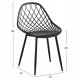 ΣΕΤ ΤΡΑΠΕΖΑΡΙΑΣ 5ΤΜΧ LIO HM21175 MDF TOP & ΠΟΛΥΠΡΟΠΥΛΕΝΙΟ ΣΕ ΜΑΥΡΟ ΣΕΤ ΤΡΑΠΕΖΑΡΙΑΣ 5ΤΜΧ LIO HM21175 MDF TOP & ΠΟΛΥΠΡΟΠΥΛΕΝΙΟ ΣΕ ΜΑΥΡΟ