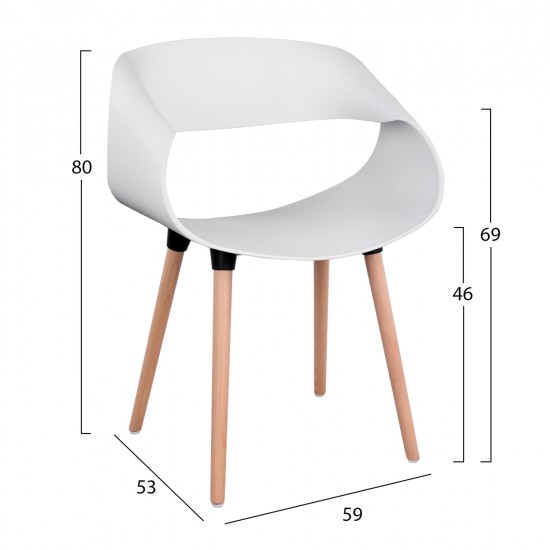 ΣΕΤ ΤΡΑΠΕΖΑΡΙΑΣ 5ΤΜΧ MAGGIE HM21186 MDF TOP & ΠΟΛΥΠΡΟΠΥΛΕΝΙΟ ΣΕ ΛΕΥΚΟ ΧΡΩΜΑ ΣΕΤ ΤΡΑΠΕΖΑΡΙΑΣ 5ΤΜΧ MAGGIE HM21186 MDF TOP & ΠΟΛΥΠΡΟΠΥΛΕΝΙΟ ΣΕ ΛΕΥΚΟ ΧΡΩΜΑ