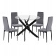 ΣΕΤ ΤΡΑΠΕΖΑΡΙΑΣ 5ΤΜΧ LADY HM21199.01 ΓΥΑΛΙ--ΜΕΤΑΛΛΟ ΣΕ ΜΑΥΡΟ & ΒΕΛΟΥΔΟ ΓΚΡΙ ΣΕΤ ΤΡΑΠΕΖΑΡΙΑΣ 5ΤΜΧ LADY HM21199.01 ΓΥΑΛΙ--ΜΕΤΑΛΛΟ ΣΕ ΜΑΥΡΟ & ΒΕΛΟΥΔΟ ΓΚΡΙ