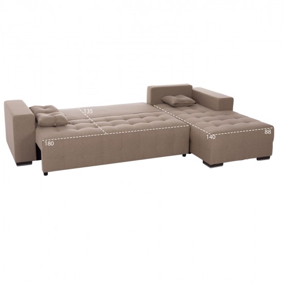 ΓΩΝΙΑΚΟΣ ΚΑΝΑΠΕΣ-ΚΡΕΒΑΤΙ ΜΕ ΑΠΟΘ.ΧΩΡΟ TRENDSTON HM3302.03R ΜΠΕΖ ΥΦΑΣΜΑ 298x177x95Υεκ ΓΩΝΙΑΚΟΣ ΚΑΝΑΠΕΣ-ΚΡΕΒΑΤΙ ΜΕ ΑΠΟΘ.ΧΩΡΟ TRENDSTON HM3302.03R ΜΠΕΖ ΥΦΑΣΜΑ 298x177x95Υεκ