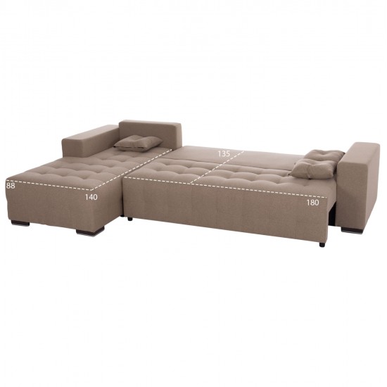 ΓΩΝΙΑΚΟΣ ΚΑΝΑΠΕΣ-ΚΡΕΒΑΤΙ ΜΕ ΑΠΟΘ.ΧΩΡΟ TRENDSTON HM3302.03L ΜΠΕΖ ΥΦΑΣΜΑ 298x177x95Υεκ ΓΩΝΙΑΚΟΣ ΚΑΝΑΠΕΣ-ΚΡΕΒΑΤΙ ΜΕ ΑΠΟΘ.ΧΩΡΟ TRENDSTON HM3302.03L ΜΠΕΖ ΥΦΑΣΜΑ 298x177x95Υεκ