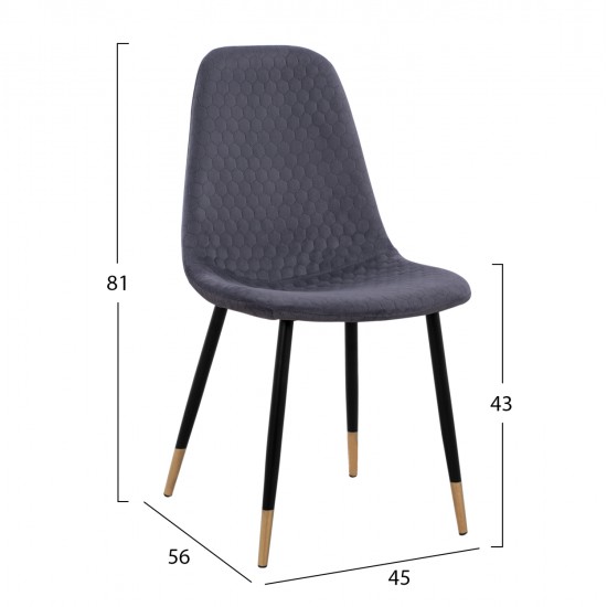 ΣΕΤ ΤΡΑΠΕΖΑΡΙΑΣ 5ΤΜΧ ALIZA HM11196.01 MDF TOP-ΒΕΛΟΥΔΟ ΓΚΡΙ & ΜΕΤΑΛΛΟ ΜΑΥΡΟ ΣΕΤ ΤΡΑΠΕΖΑΡΙΑΣ 5ΤΜΧ ALIZA HM11196.01 MDF TOP-ΒΕΛΟΥΔΟ ΓΚΡΙ & ΜΕΤΑΛΛΟ ΜΑΥΡΟ