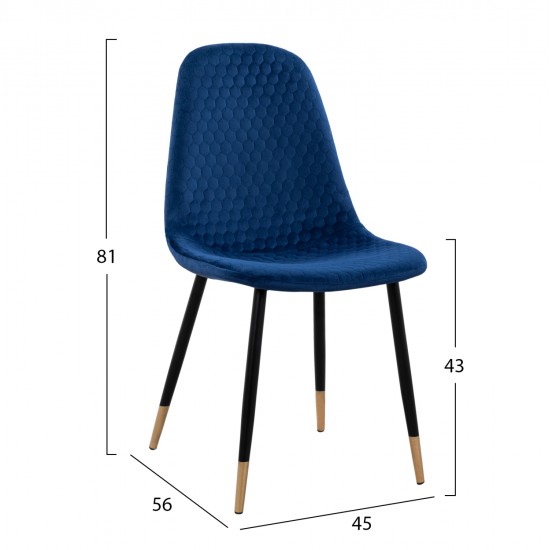 ΣΕΤ ΤΡΑΠΕΖΑΡΙΑΣ 5ΤΜΧ ALIZA HM11196.08 MDF TOP-ΒΕΛΟΥΔΟ ΜΠΛΕ & ΜΕΤΑΛΛΟ ΜΑΥΡΟ ΣΕΤ ΤΡΑΠΕΖΑΡΙΑΣ 5ΤΜΧ ALIZA HM11196.08 MDF TOP-ΒΕΛΟΥΔΟ ΜΠΛΕ & ΜΕΤΑΛΛΟ ΜΑΥΡΟ