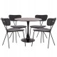 ΣΕΤ ΤΡΑΠΕΖΑΡΙΑΣ 5ΤΜΧ BROLIN HM21200 MDF TOP & ΜΕΤΑΛΛΟ ΜΑΥΡΟ-ΣΚΟΥΡΟ ΓΚΡΙ ΥΦΑΣΜΑ ΣΕΤ ΤΡΑΠΕΖΑΡΙΑΣ 5ΤΜΧ BROLIN HM21200 MDF TOP & ΜΕΤΑΛΛΟ ΜΑΥΡΟ-ΣΚΟΥΡΟ ΓΚΡΙ ΥΦΑΣΜΑ