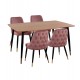 ΣΕΤ ΤΡΑΠΕΖΑΡΙΑΣ 5ΤΜΧ JOLIE HM11198.02 MDF TOP-ΒΕΛΟΥΔΟ ΣΑΠΙΟ ΜΗΛΟ & ΜΕΤΑΛΛΟ ΜΑΥΡΟ ΣΕΤ ΤΡΑΠΕΖΑΡΙΑΣ 5ΤΜΧ JOLIE HM11198.02 MDF TOP-ΒΕΛΟΥΔΟ ΣΑΠΙΟ ΜΗΛΟ & ΜΕΤΑΛΛΟ ΜΑΥΡΟ