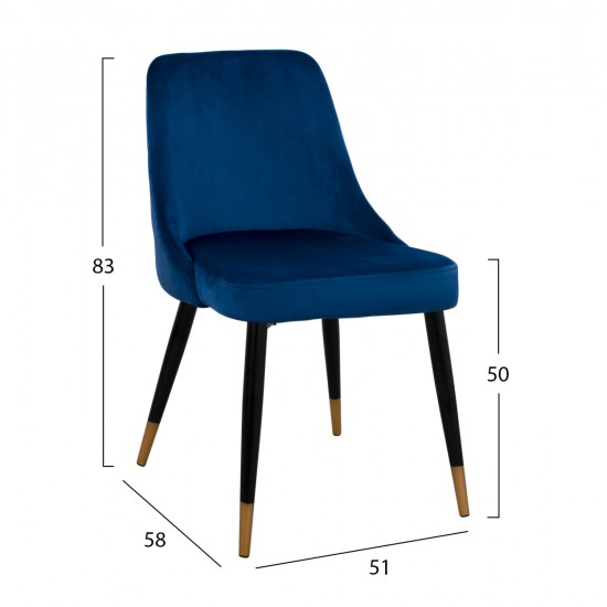 ΣΕΤ ΤΡΑΠΕΖΑΡΙΑΣ 5ΤΜΧ JOLIE HM11198.08 MDF TOP-ΒΕΛΟΥΔΟ ΜΠΛΕ & ΜΕΤΑΛΛΟ ΜΑΥΡΟ ΣΕΤ ΤΡΑΠΕΖΑΡΙΑΣ 5ΤΜΧ JOLIE HM11198.08 MDF TOP-ΒΕΛΟΥΔΟ ΜΠΛΕ & ΜΕΤΑΛΛΟ ΜΑΥΡΟ