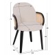 ΠΟΛΥΘΡΟΝΑ ΤΡΑΠΕΖΑΡΙΑΣ BECKER HM18246.02 PLYWOOD ΜΑΥΡΟ--ΕΚΡΟΥ ΥΦΑΣΜΑ 54x62x79Υεκ. ΠΟΛΥΘΡΟΝΑ ΤΡΑΠΕΖΑΡΙΑΣ BECKER HM18246.02 PLYWOOD ΜΑΥΡΟ--ΕΚΡΟΥ ΥΦΑΣΜΑ 54x62x79Υεκ.